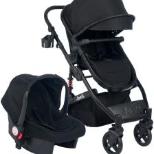 Truva 1713 Travel Sistem Bebek Arabası Full Black / Yeni Kasa