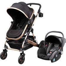 Norfolk Baby Voyage Air Luxury 5 In 1 Siyah Travel Sistem Bebek Arabası