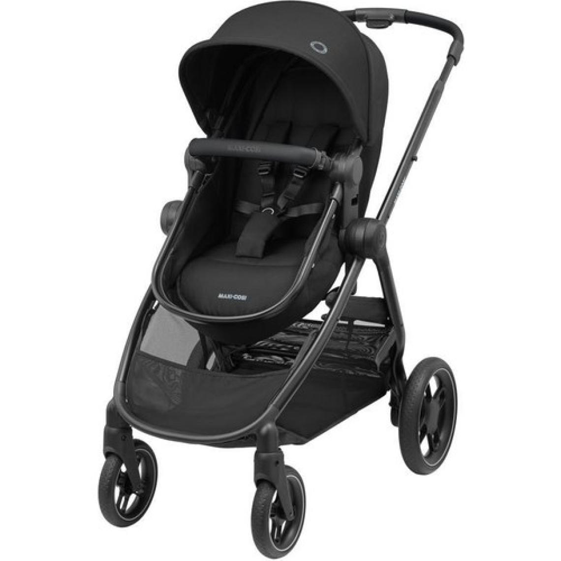 Maxi-Cosi Zelia3 2 in 1 Portbebeli Bebek Arabası Essential Black