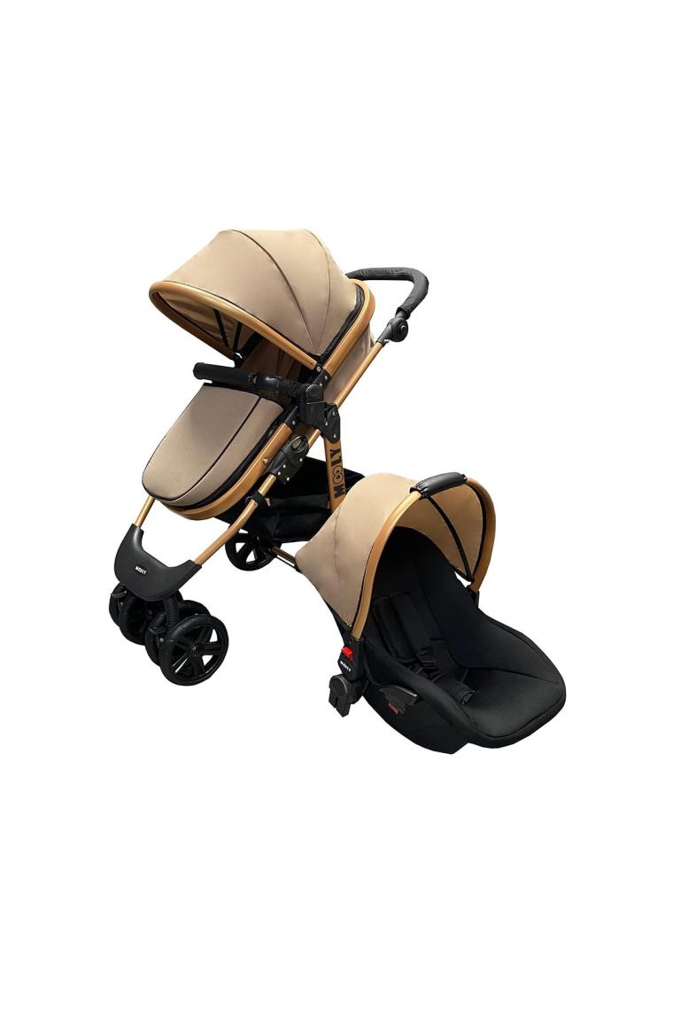 Kahverengi Travel Sistem Bebek Arabası Sc-2401
