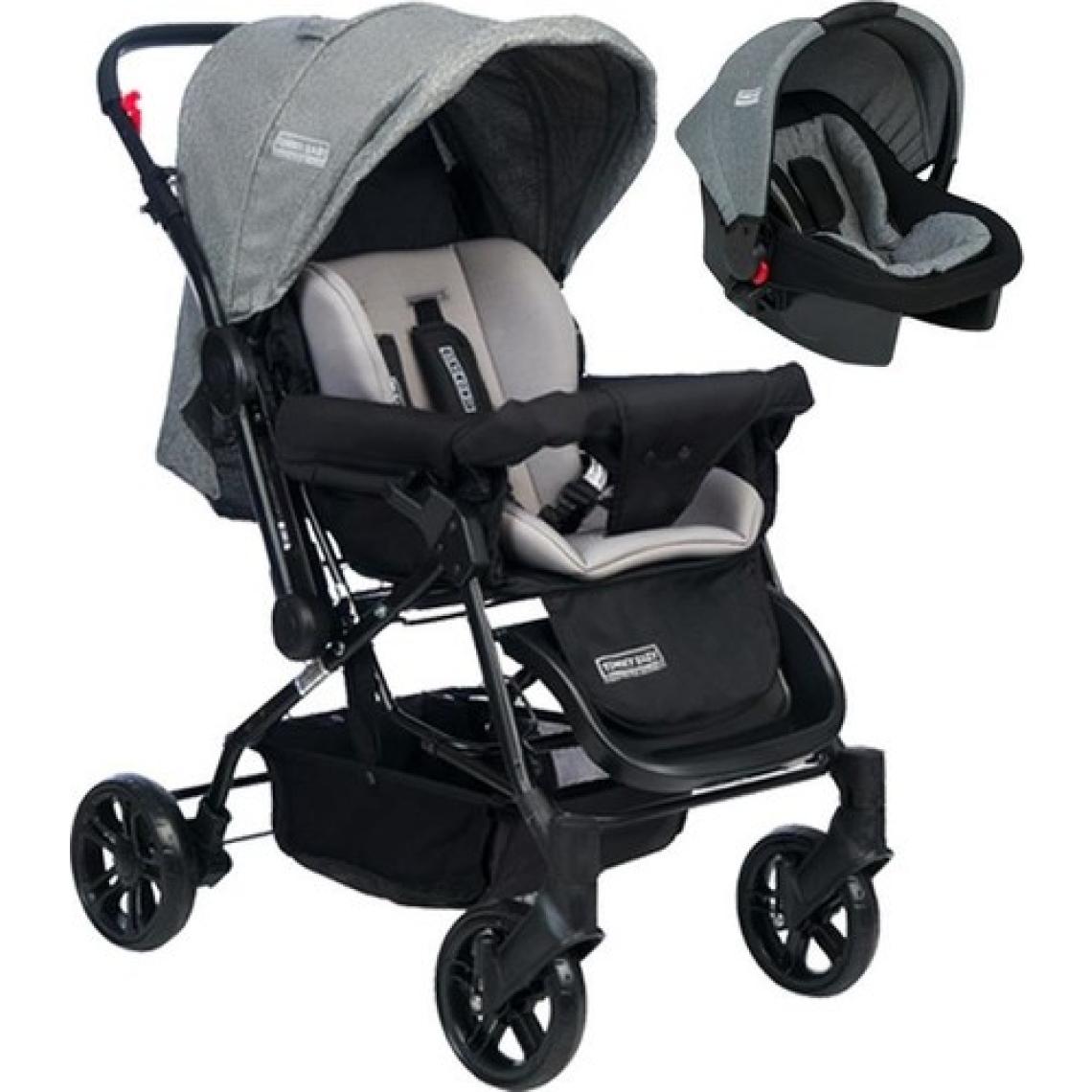 Tommybaby Elegant Travel Sistem Çift Yönlü Bebek Arabası Antrasit