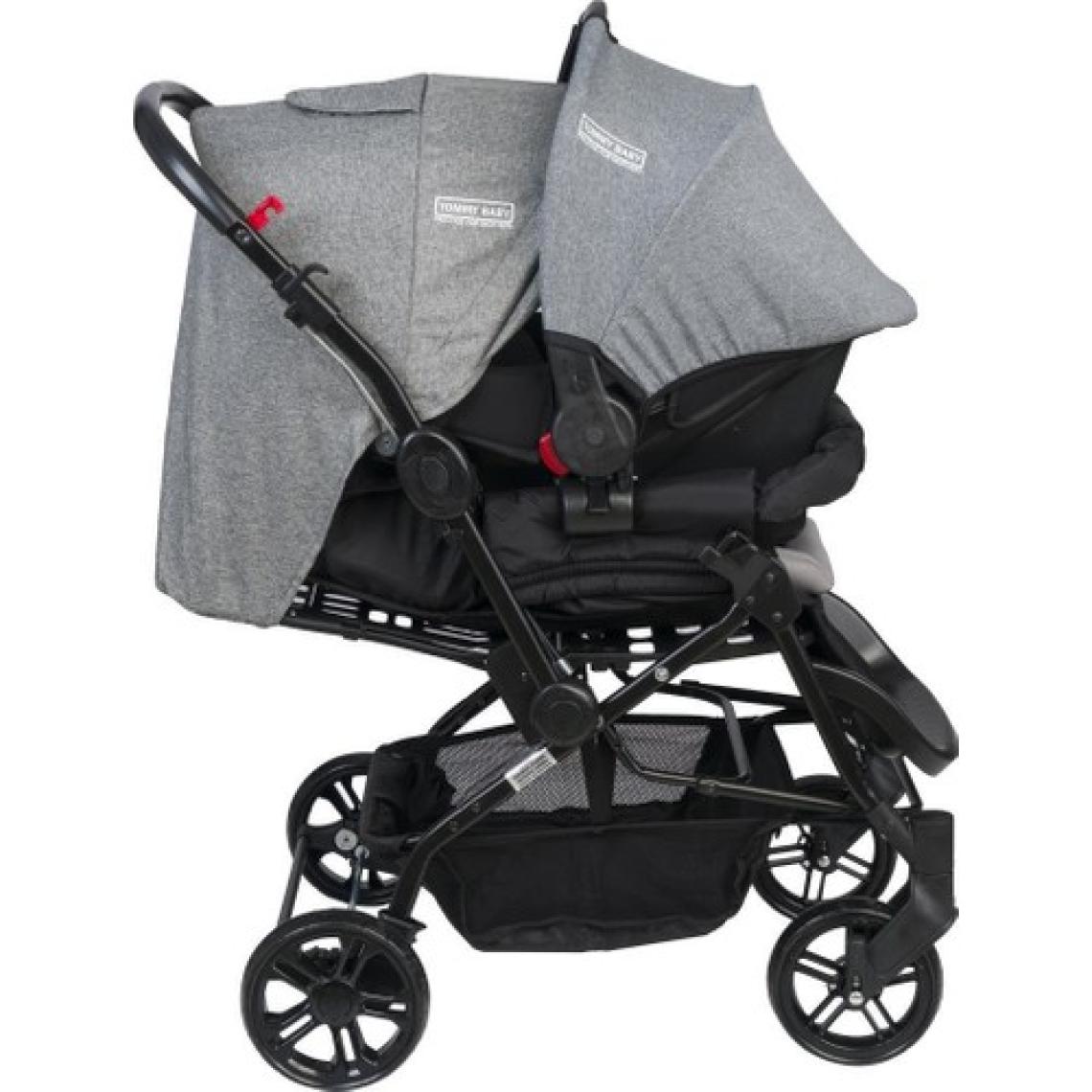 Tommybaby Elegant Travel Sistem Çift Yönlü Bebek Arabası Antrasit