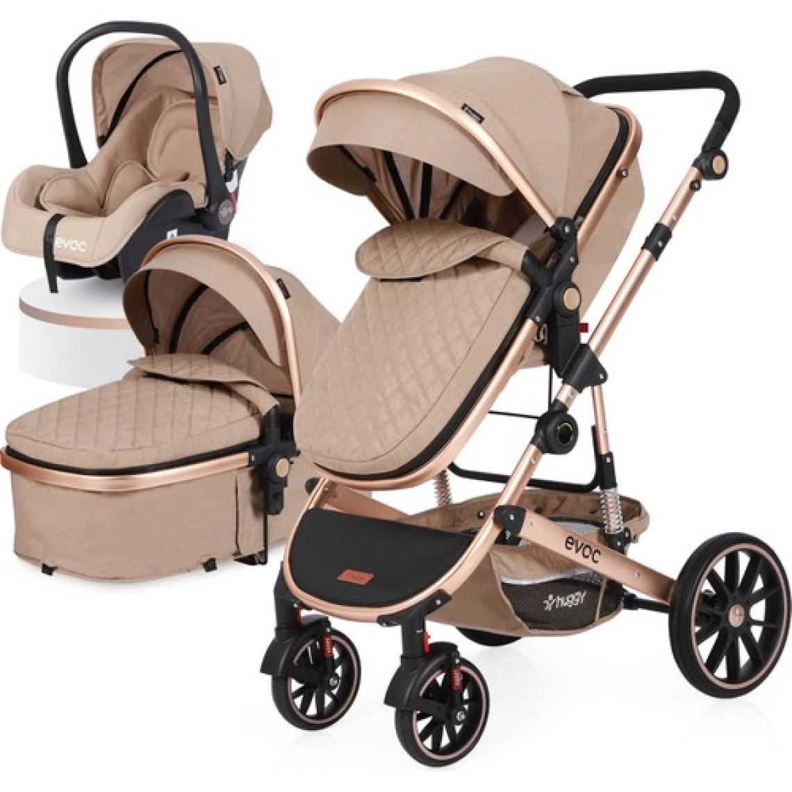 Huggy Evoc 5 in 1 Travel Bebek Arabası Antrasit