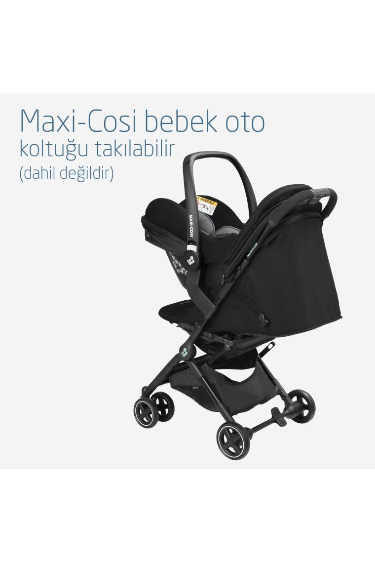Maxi-Cosi Lara2 Essential Black Kabin Tipi Bebek Arabası