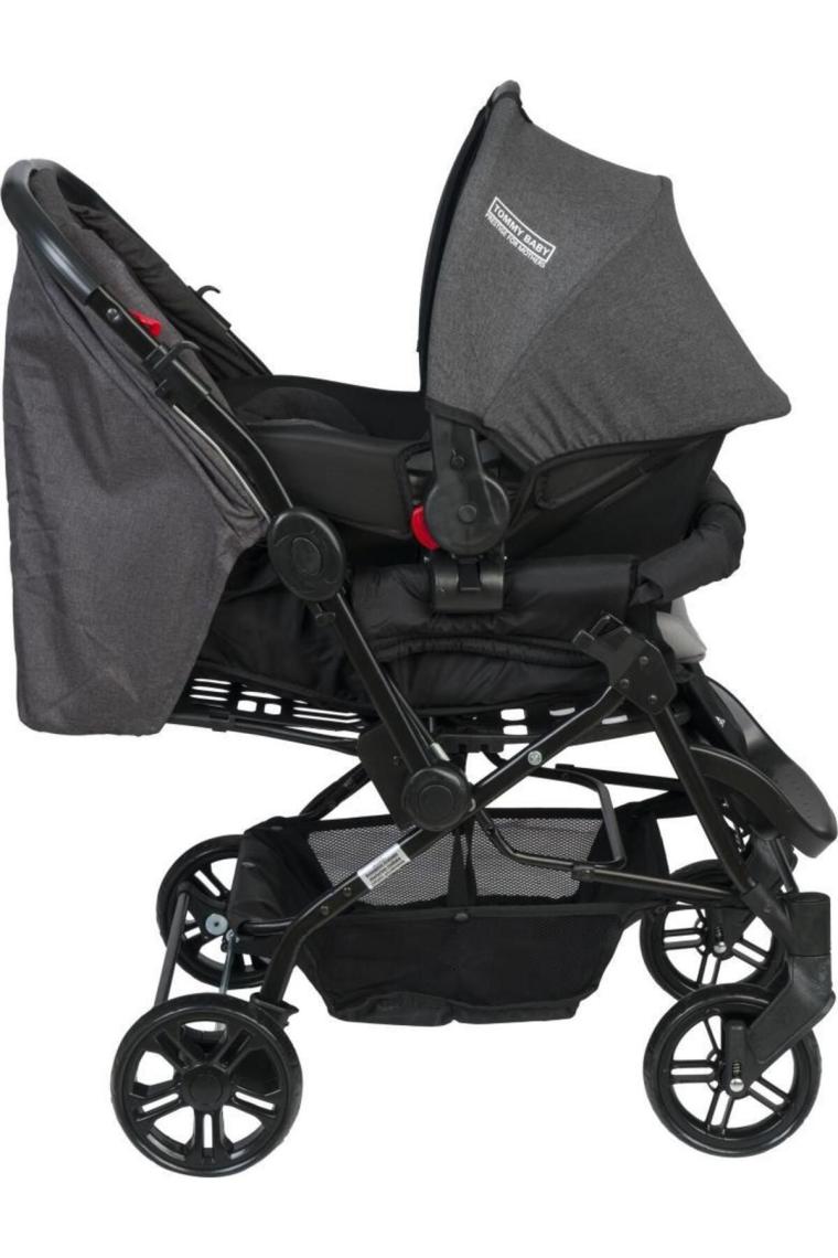 Tommybaby Elegant Travel Sistem Çift Yönlü Bebek Arabası Kahverengi