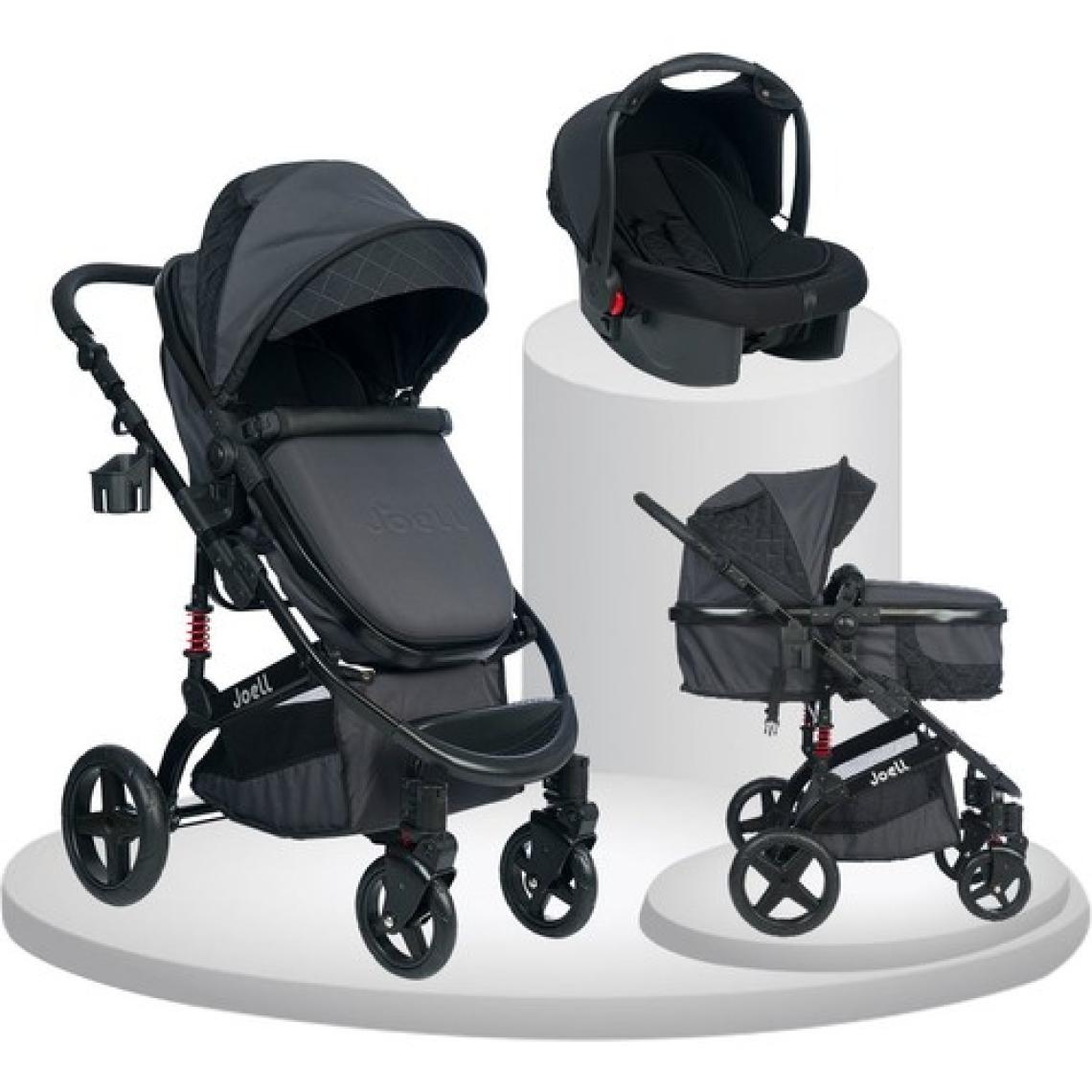 Joell Truva 1712 Füme Travel Sistem Bebek Arabası