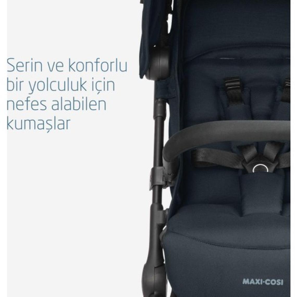 Maxi-Cosi Lara2 Essential Graphite Kabin Tipi Bebek Arabası