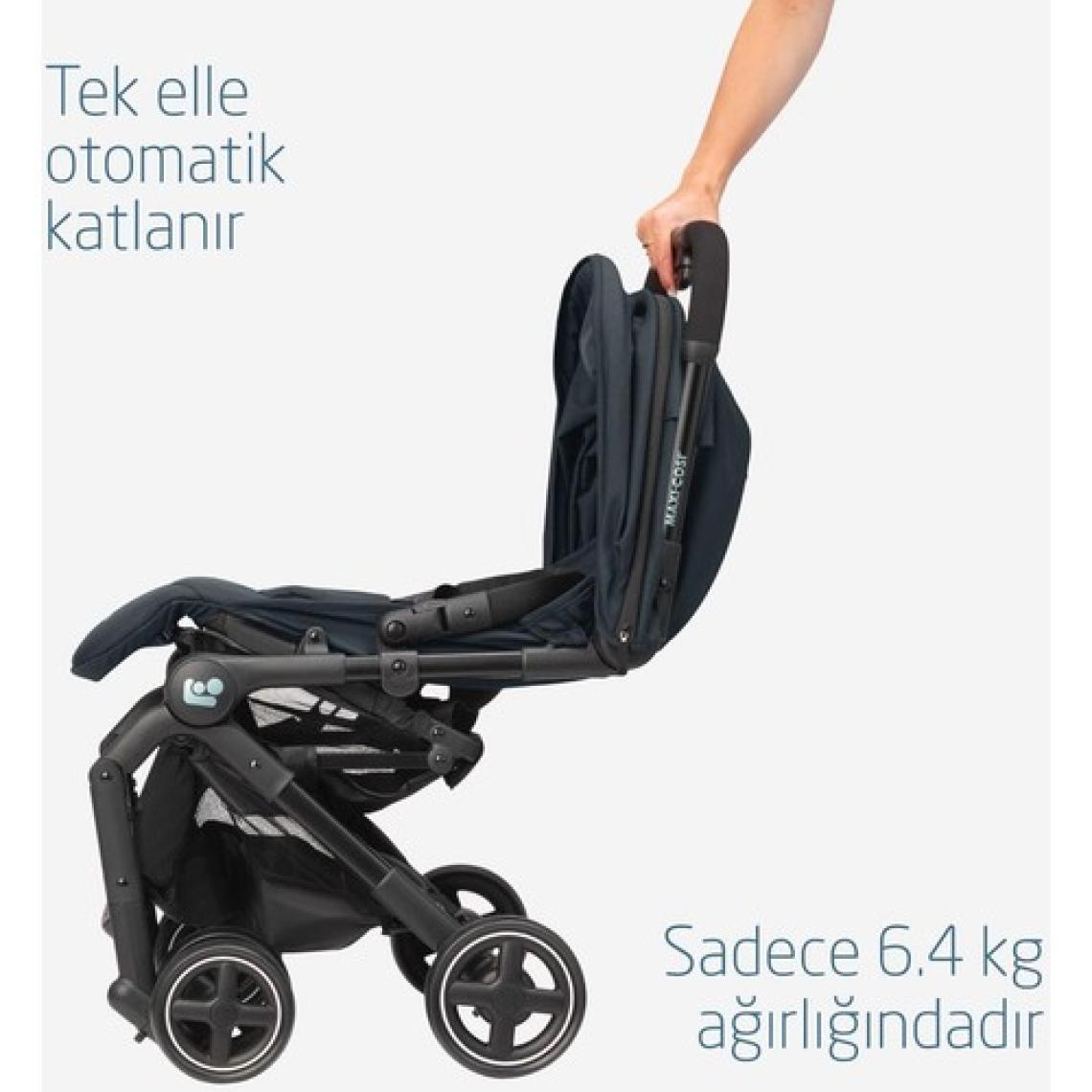 Maxi-Cosi Lara2 Essential Graphite Kabin Tipi Bebek Arabası