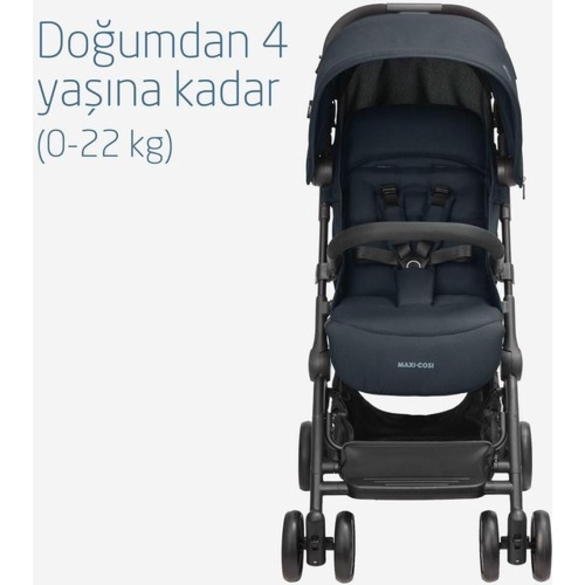 Maxi-Cosi Lara2 Essential Graphite Kabin Tipi Bebek Arabası
