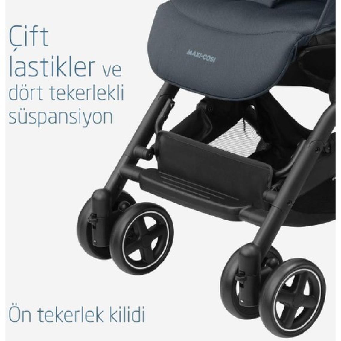 Maxi-Cosi Lara2 Essential Graphite Kabin Tipi Bebek Arabası