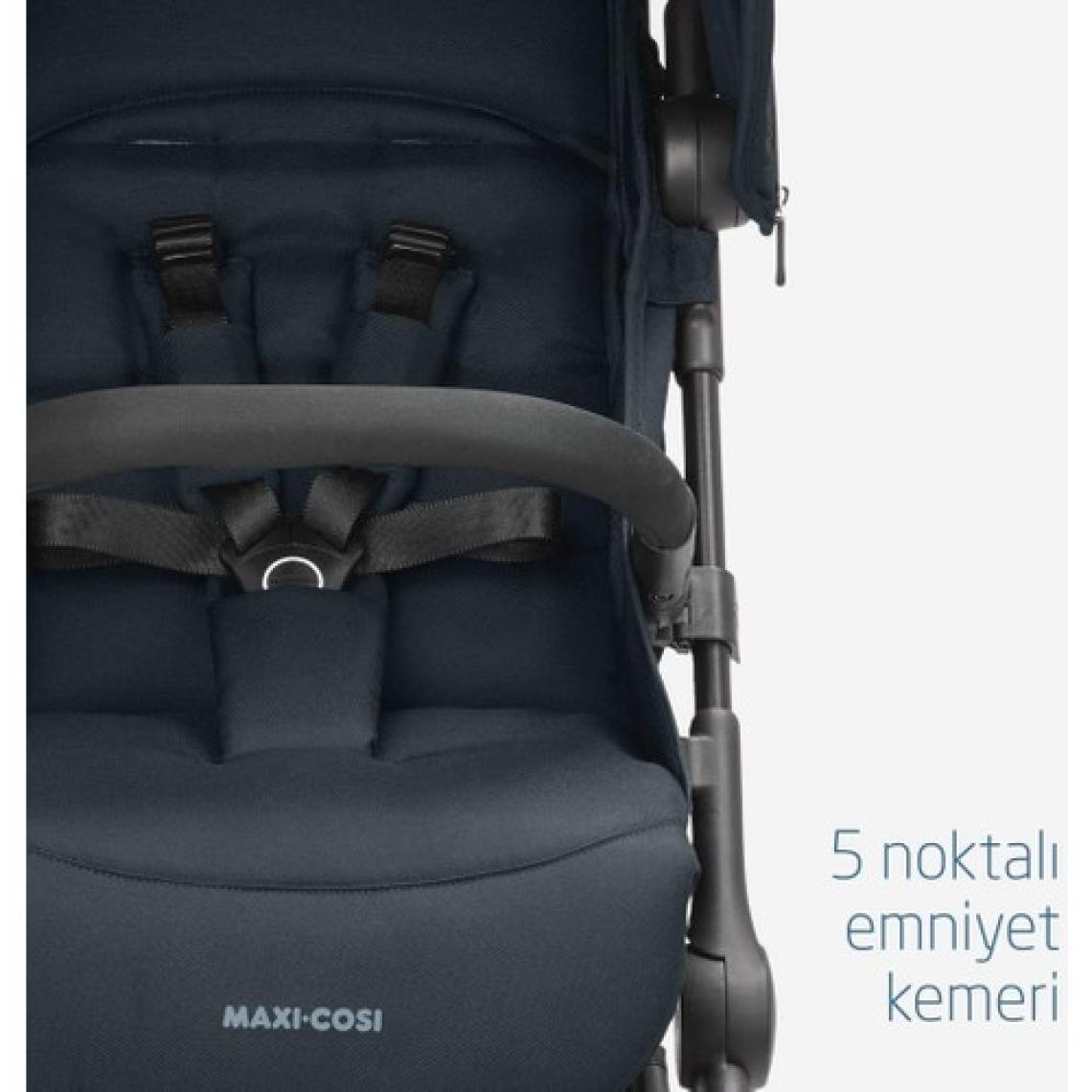Maxi-Cosi Lara2 Essential Graphite Kabin Tipi Bebek Arabası