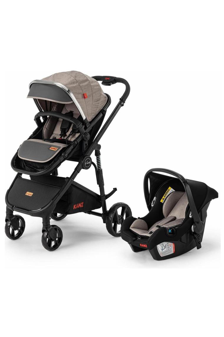 Kanz S-GO Travel Sistem Bebek Arabası Gri