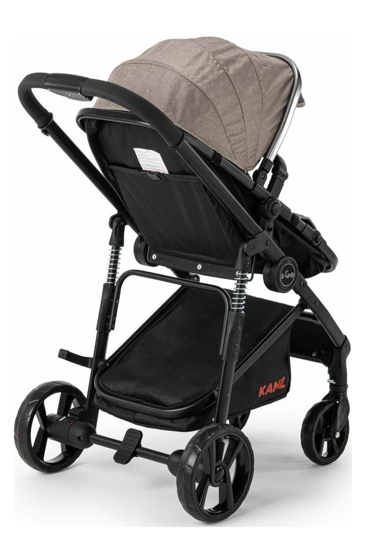 Kanz S-GO Travel Sistem Bebek Arabası Gri