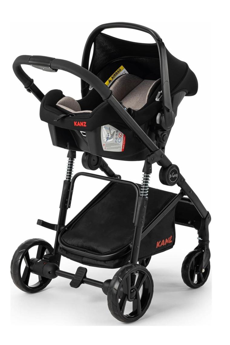 Kanz S-GO Travel Sistem Bebek Arabası Gri
