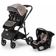 Kanz S-GO Travel Sistem Bebek Arabası Gri
