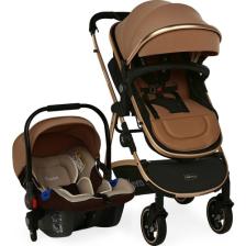 Yoyko City Kahve Rose Travel Sistem Bebek Arabası