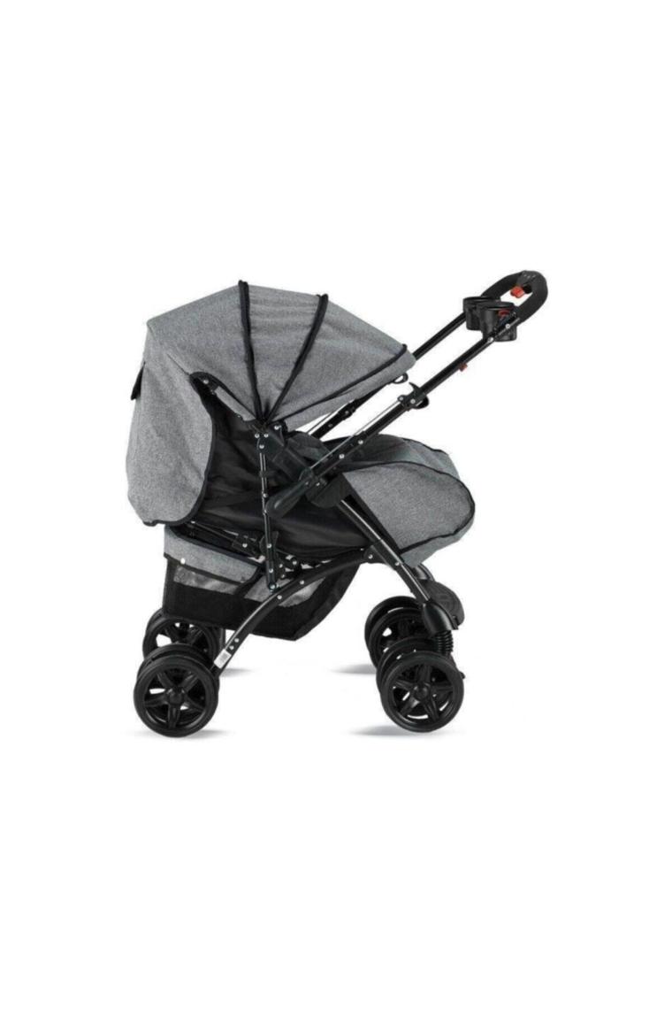 Babyhope BH-609 Polo Mavi Bebek Arabası