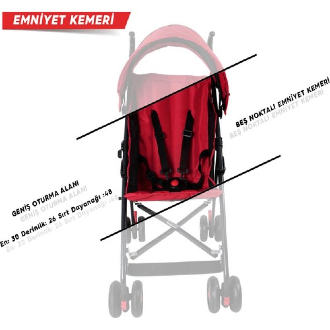 Rival RV108 Tokyo Mavi Baston Bebek Arabası