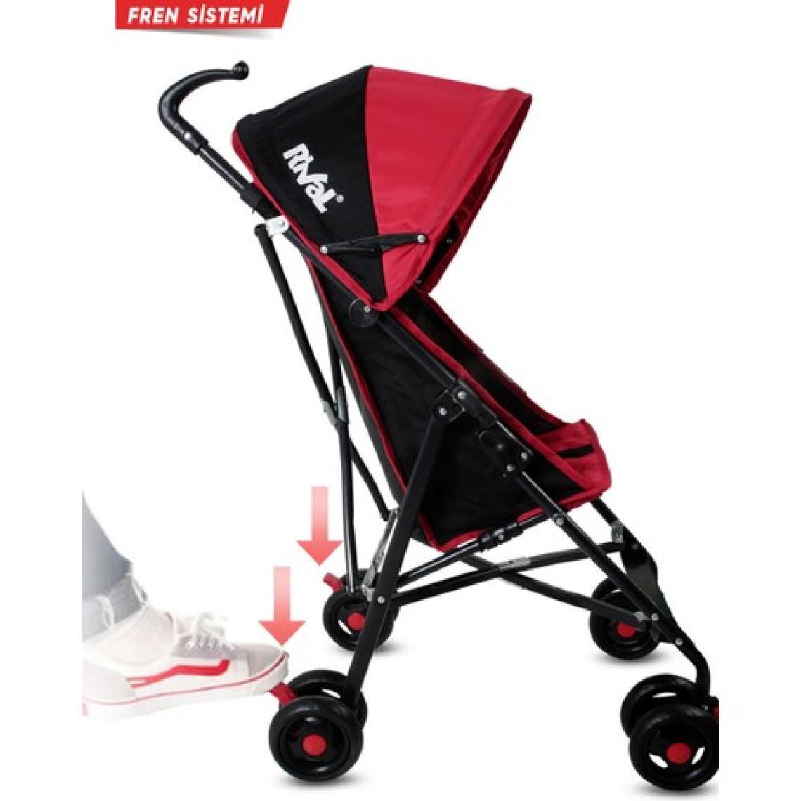 Rival RV108 Tokyo Mavi Baston Bebek Arabası