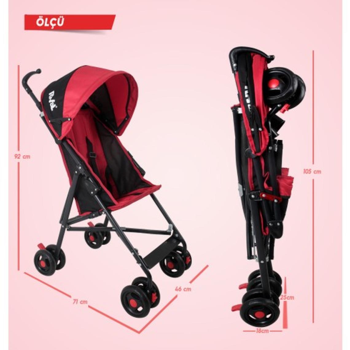 Rival RV108 Tokyo Mavi Baston Bebek Arabası