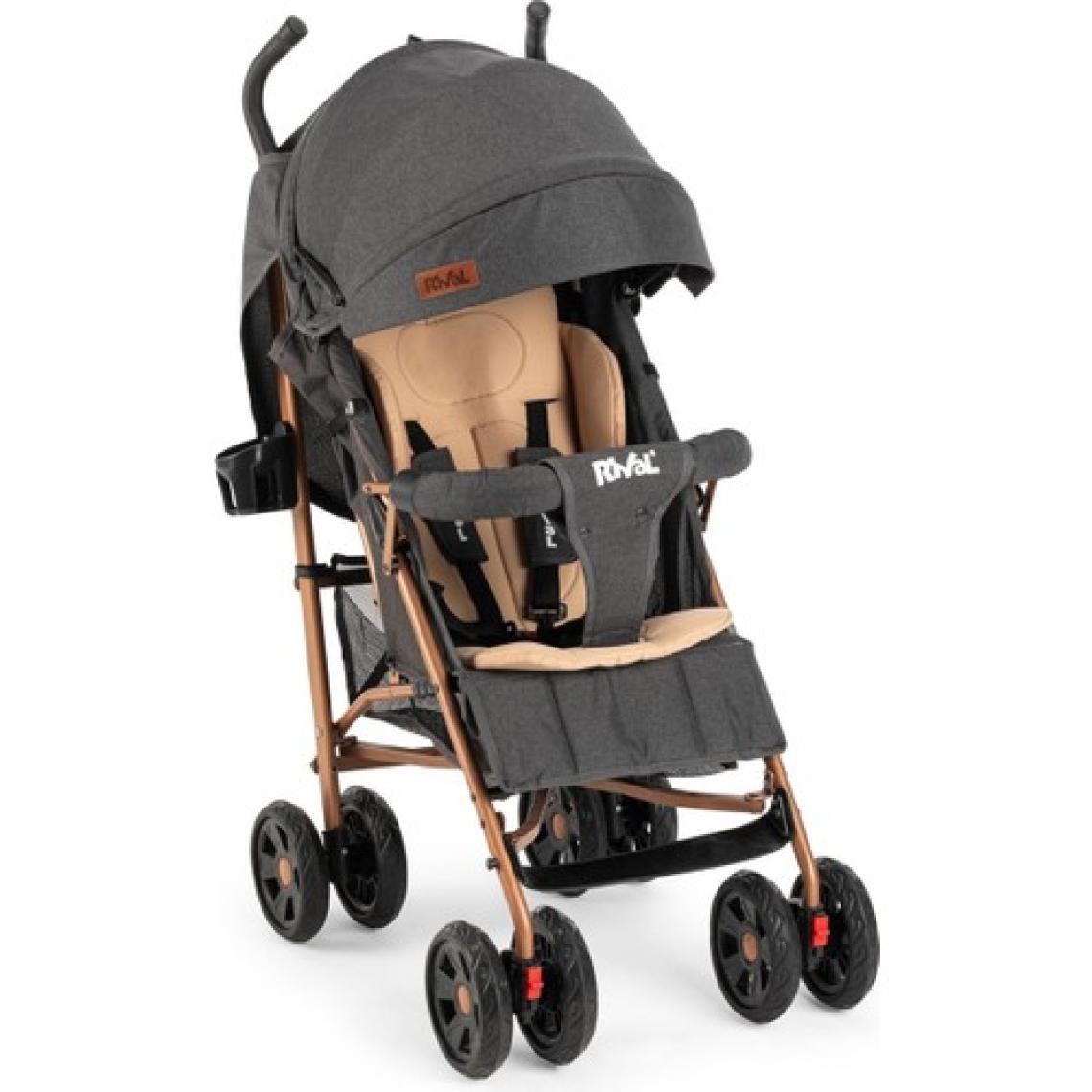 Rival RV111 Sweet Gold-Antrasit Baston Bebek Arabası