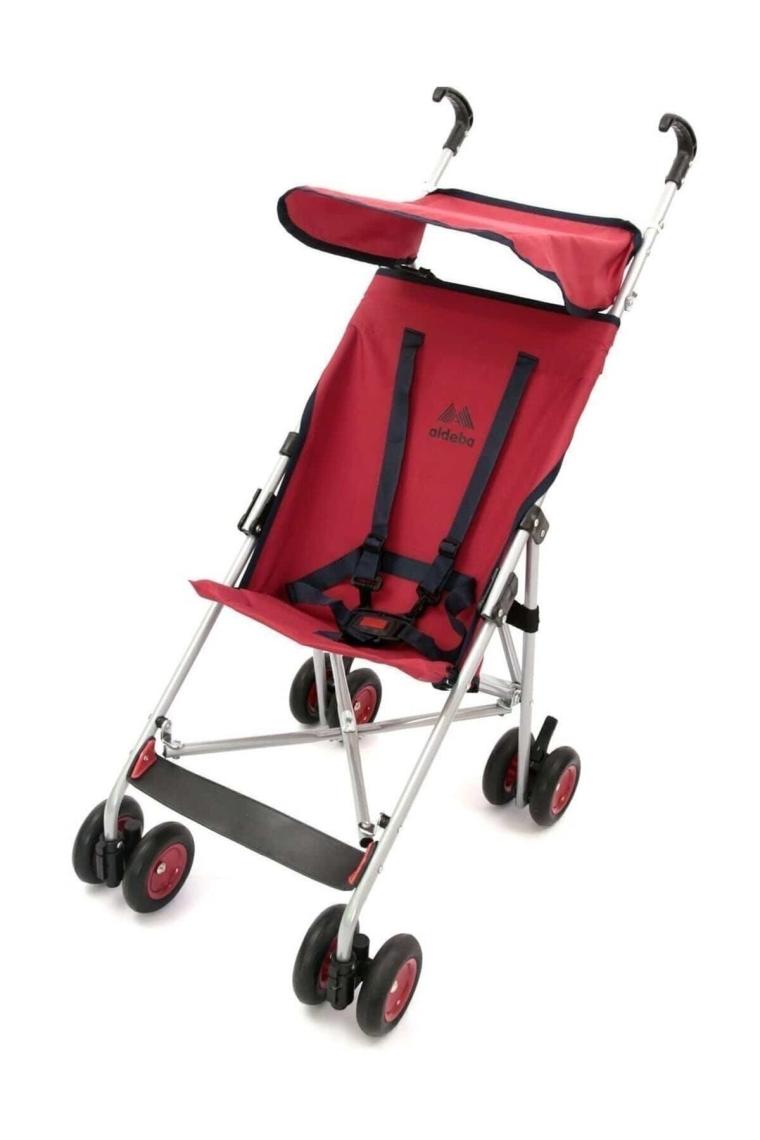 Aldeba 3020 Pratik Kırmızı Baston Bebek Arabası