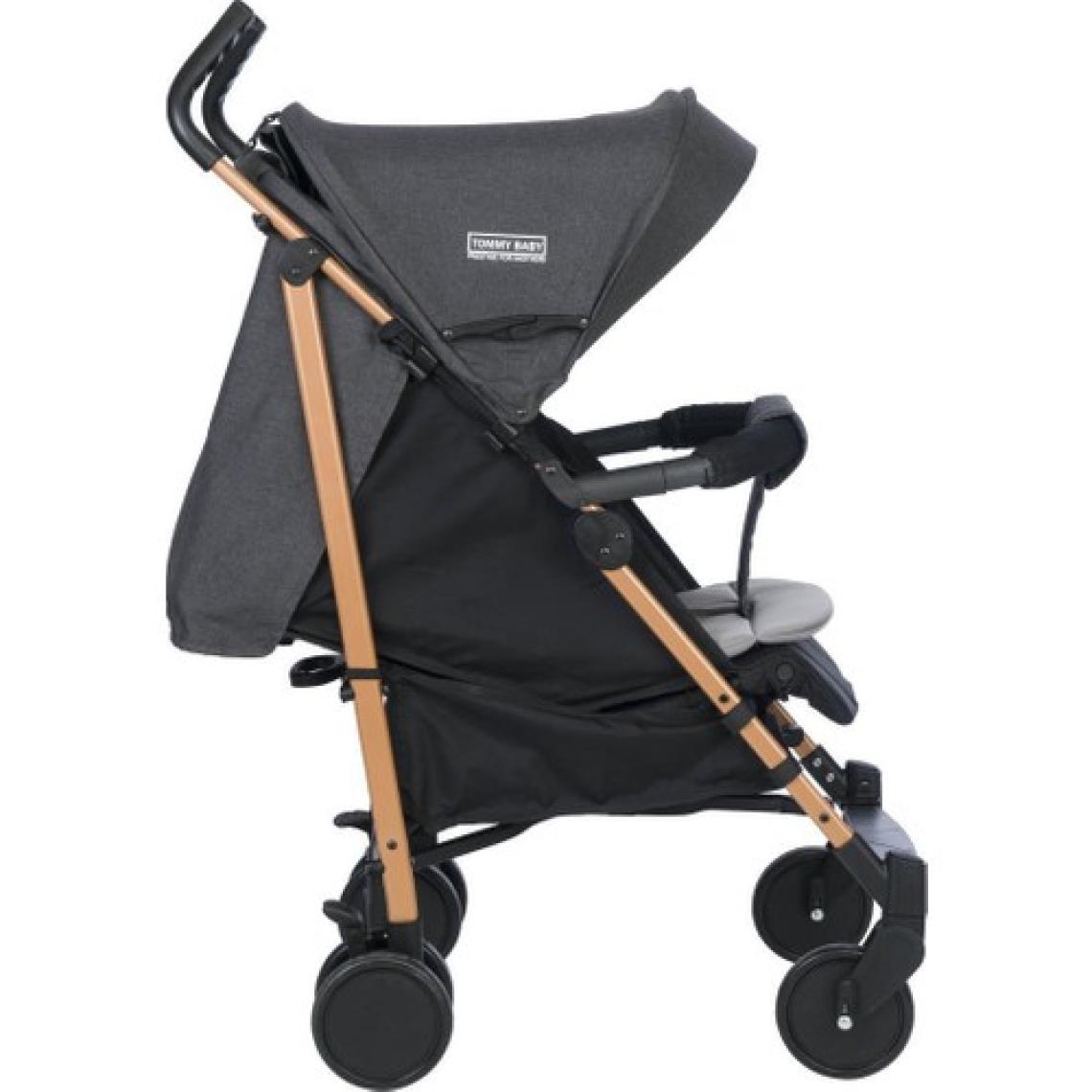 Tommybaby Luppo Gold Tam Yatar Kahverengi Baston Bebek Arabası