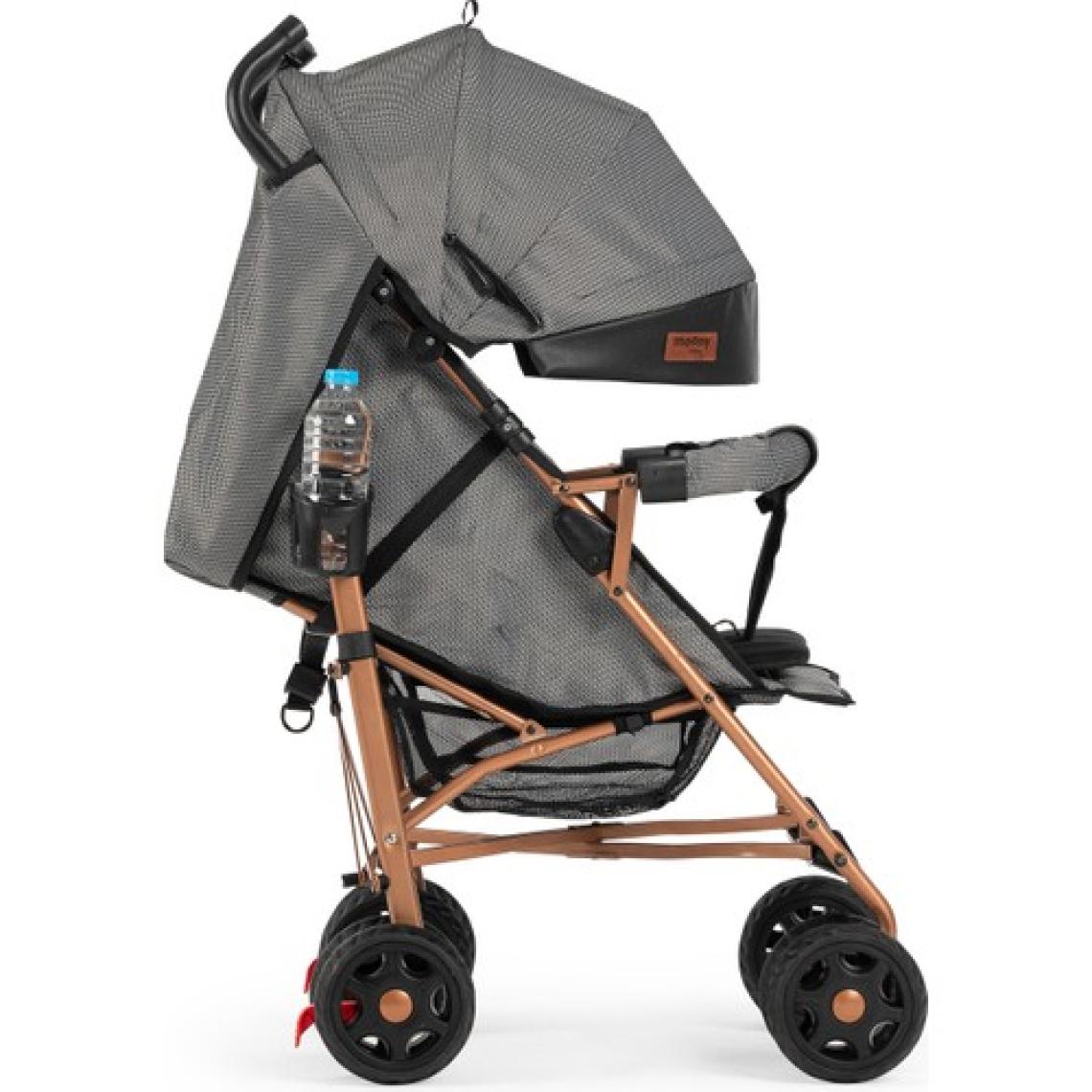 Moonybaby MB111 Suit Tam Yatar Siyah Baston Bebek Arabası