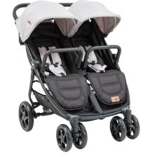 Baby2Go 2325 California İkiz Bebek Arabası Gri