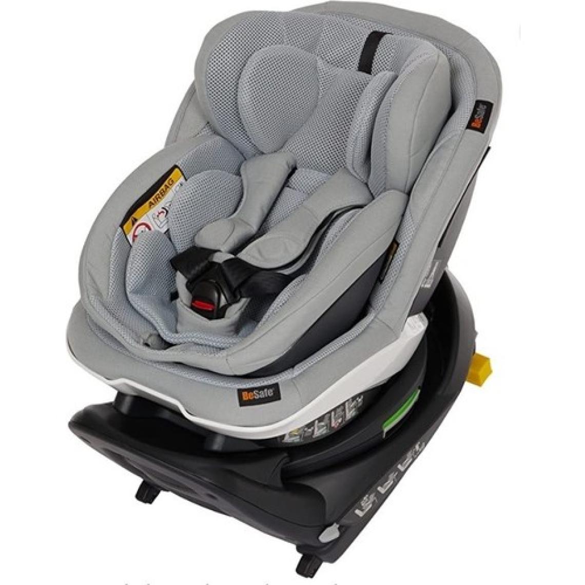 Besafe Izi Turn B I-Size 0-18 kg Oto Koltuğu Peak Mesh-Light Grey