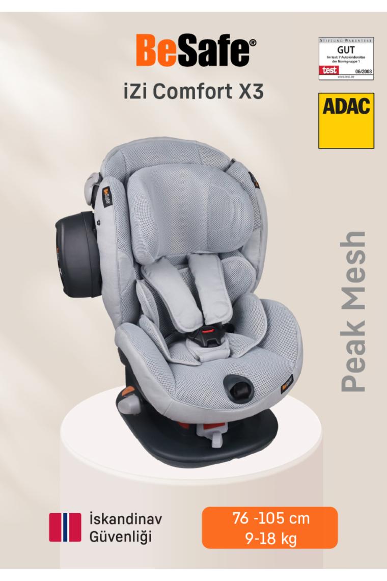 Besafe izi Comfort X3 Oto Koltuğu 9-18 kg Peak Mesh