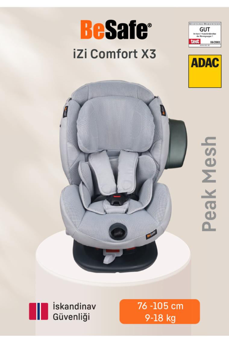 Besafe izi Comfort X3 Oto Koltuğu 9-18 kg Peak Mesh