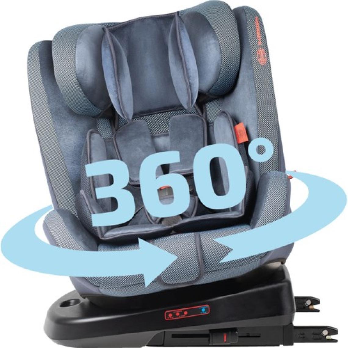 Heyner Kids Infiny Twist Isofix 0-36 kg Oto Koltuğu Mavi