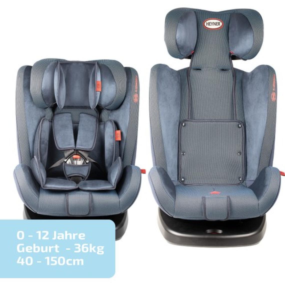 Heyner Kids Infiny Twist Isofix 0-36 kg Oto Koltuğu Mavi