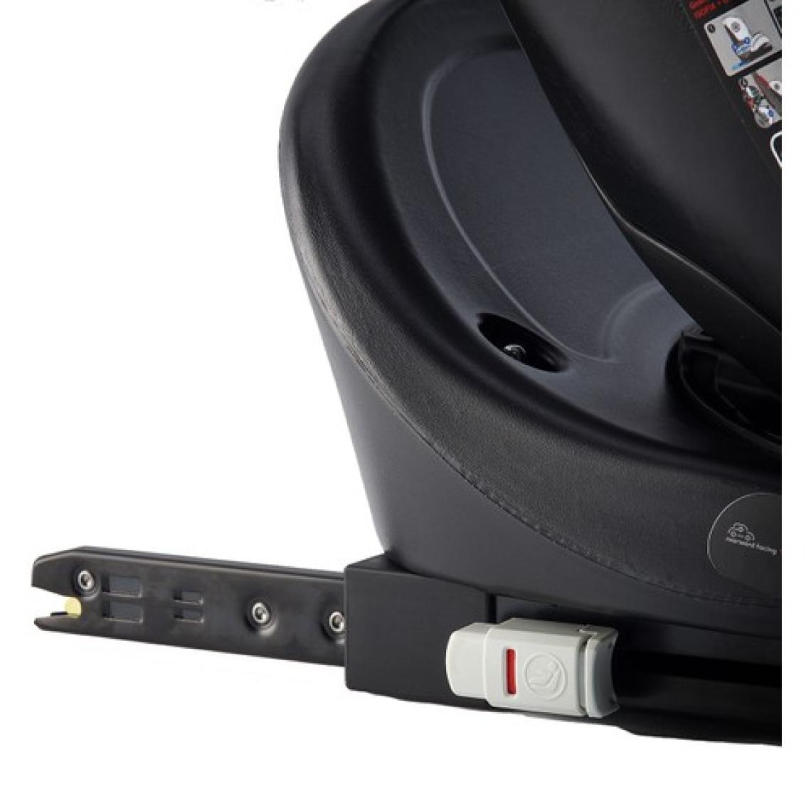 Yoyko Ultimate 360 ° Dönebilir Yatabilir 0-36 Kg Deri Oto Koltuğu ISOFIX/SIP/LATCH Gri