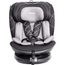 Yoyko Ultimate 360 ° Dönebilir Yatabilir 0-36 Kg Deri Oto Koltuğu ISOFIX/SIP/LATCH Krem