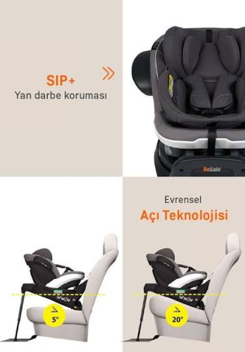 Besafe Izi Turn B I-Size Oto Koltuğu 0-18 kg