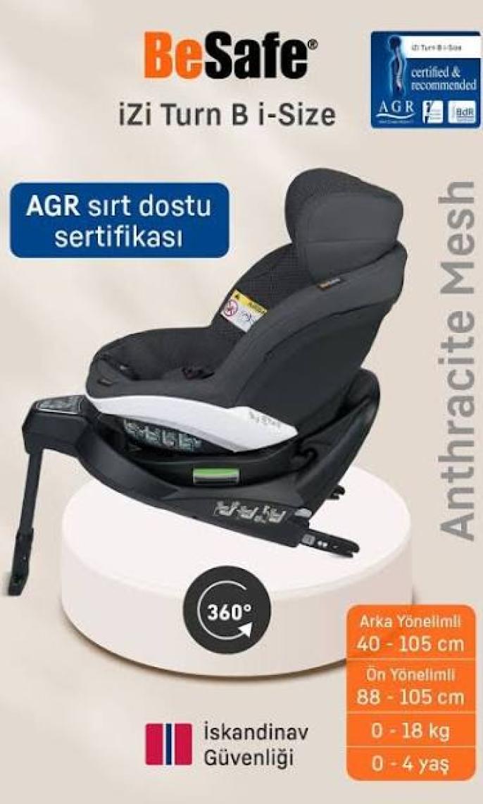 Besafe Izi Turn B I-Size Oto Koltuğu 0-18 kg