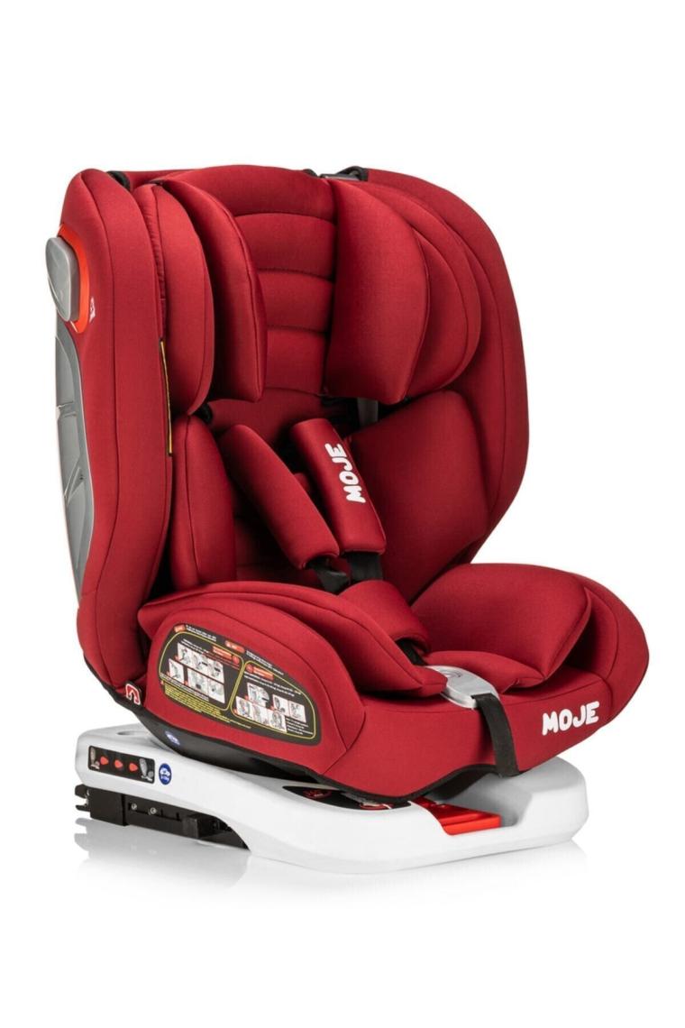 Moje Cape Town 360° Dönebilen Isofixli 0-36 kg Oto Koltuğu Bordo