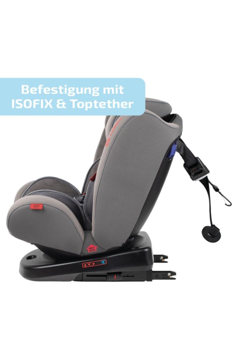Heyner Kids Infiny Twist Isofix 0-36 kg Oto Koltuğu Gri
