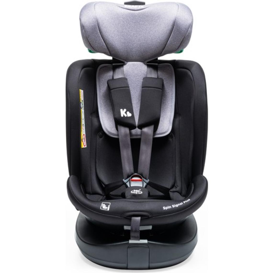 Kraft Spin Signal Plus I-Size 360 Derece Dönebilen İsofix Bağlantılı Oto Koltuğu 0-36 Kg Grey