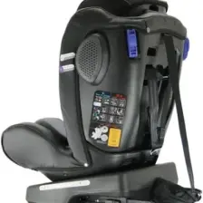 Yoyko Ultimate 360 ° Dönebilir Yatabilir 036 Kg Deri Oto Koltuğu Isofıx/Sıp/Latch Kırmızı