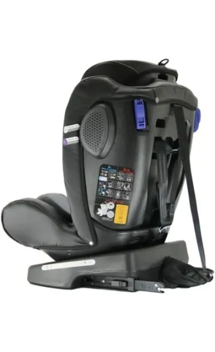 Yoyko Ultimate 360 ° Dönebilir Yatabilir 036 Kg Deri Oto Koltuğu Isofıx/Sıp/Latch Kırmızı