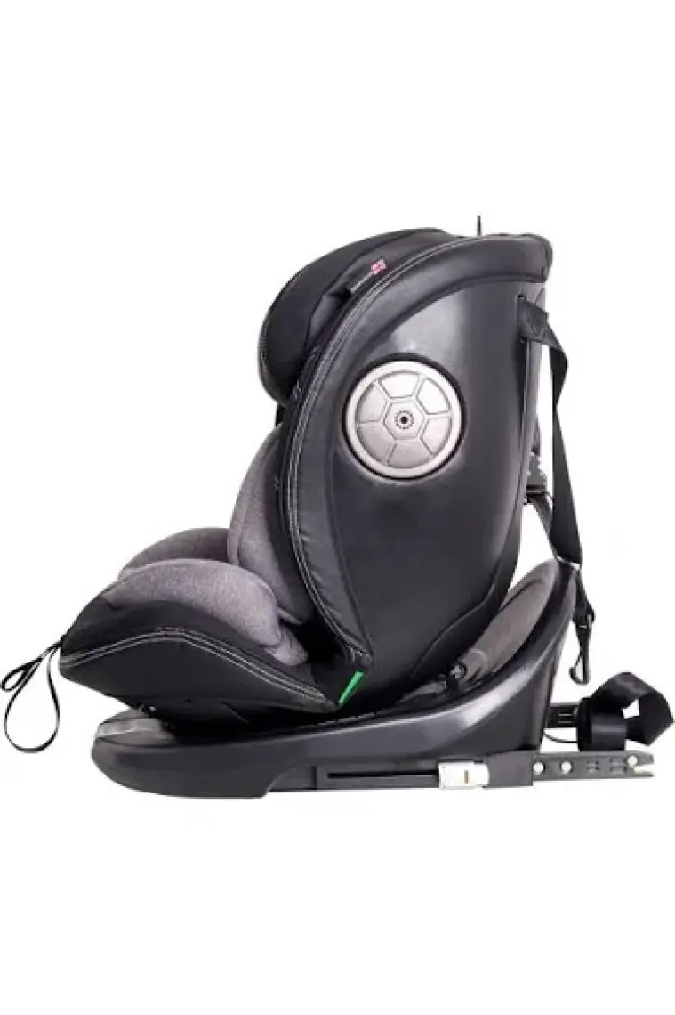 Yoyko Ultimate 360 ° Dönebilir Yatabilir 036 Kg Deri Oto Koltuğu Isofıx/Sıp/Latch Kırmızı