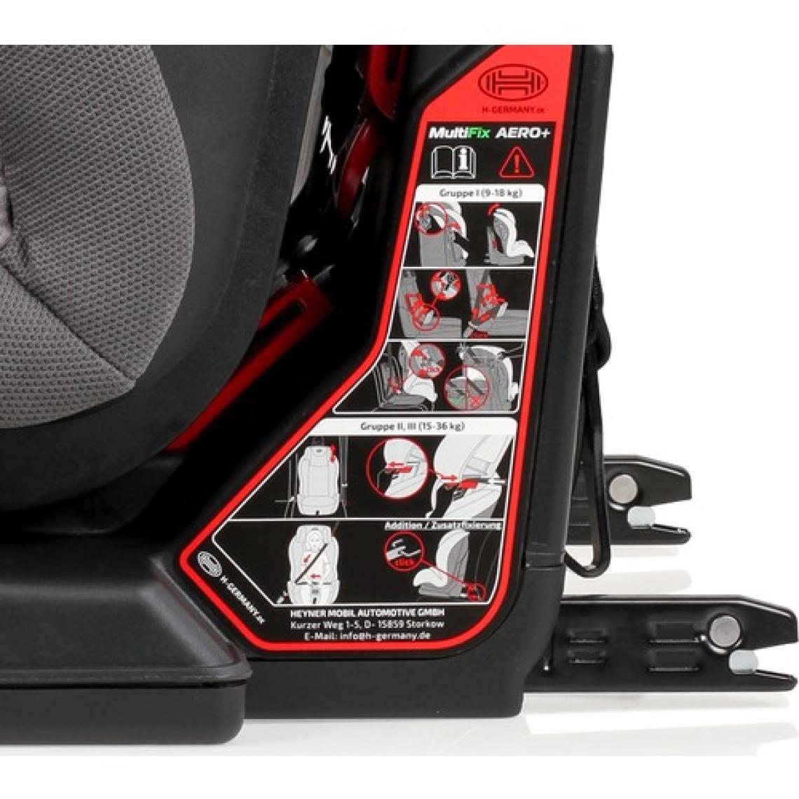 Heyner Multifix Aero Plus 9 - 36 kg Isofix Oto Koltuğu