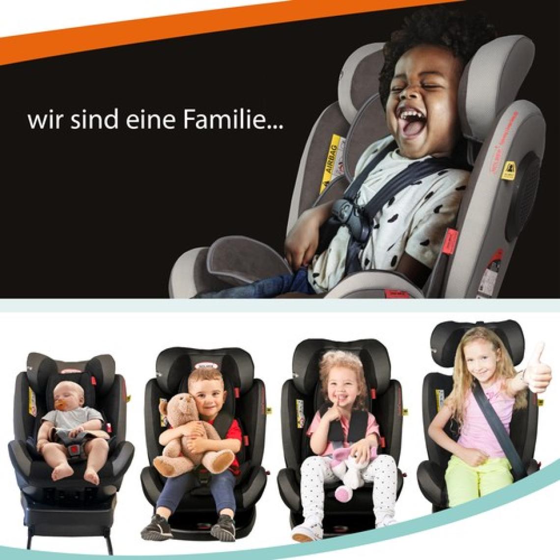 Holmer Kids Maxi Protect Aero 3d ( 360° Dönebilir) 0-36kg Oto Koltuğu İsofix/SPS/SIP/Latch