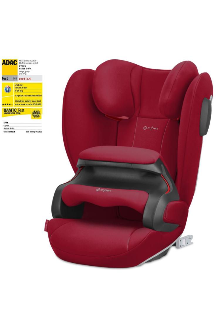 Cybex Pallas B2 Fix+ Lux (Dynamic Red) Isofixli Bebek Oto Koltuğu 9-36 Kg)
