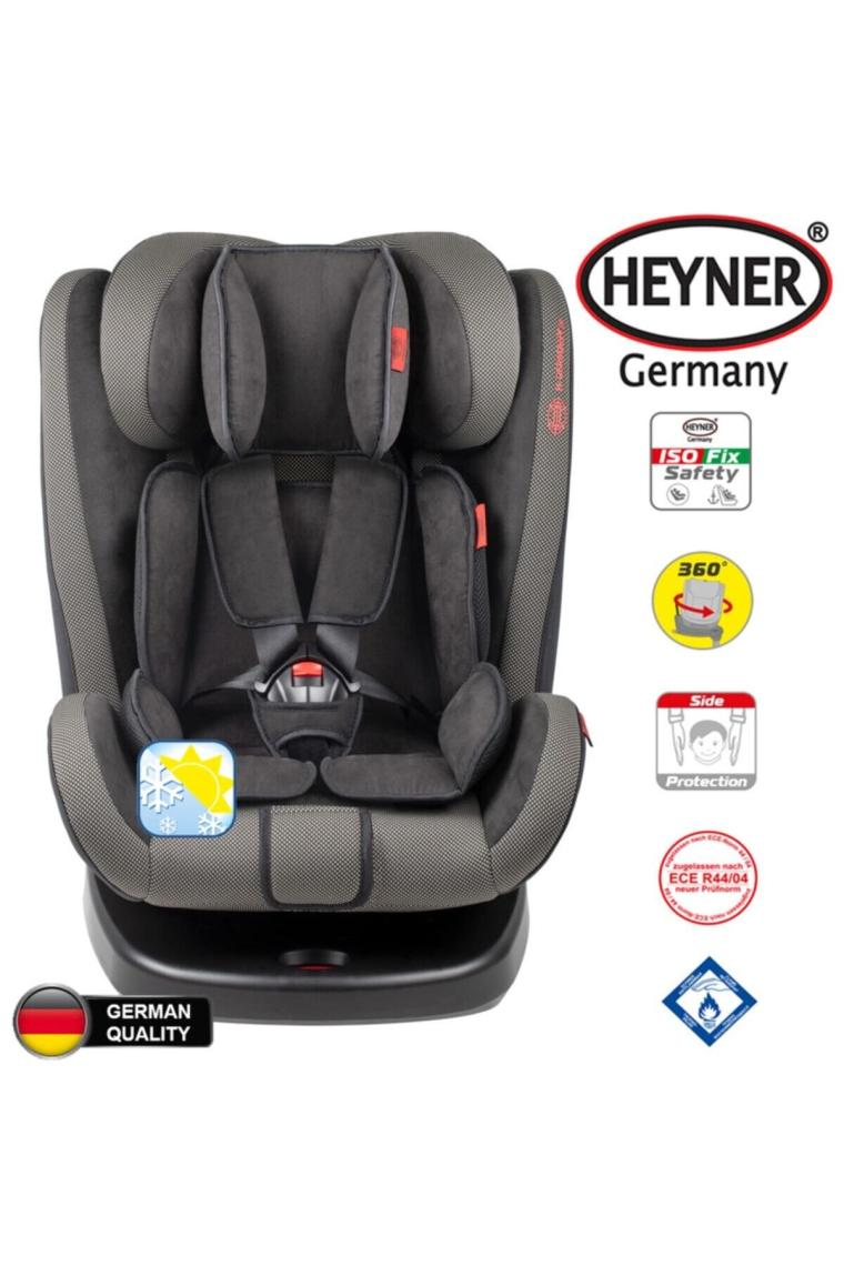 Heyner Kids Infiny Twist Isofix 0-36 kg Oto Koltuğu Siyah