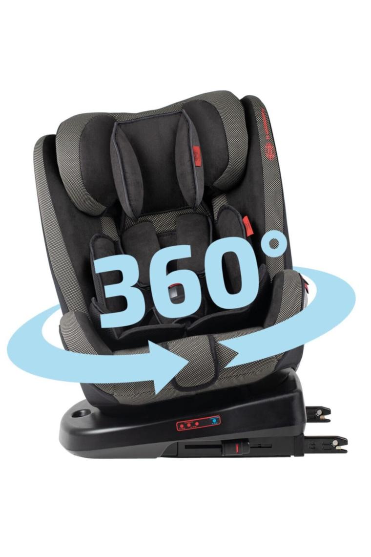 Heyner Kids Infiny Twist Isofix 0-36 kg Oto Koltuğu Siyah