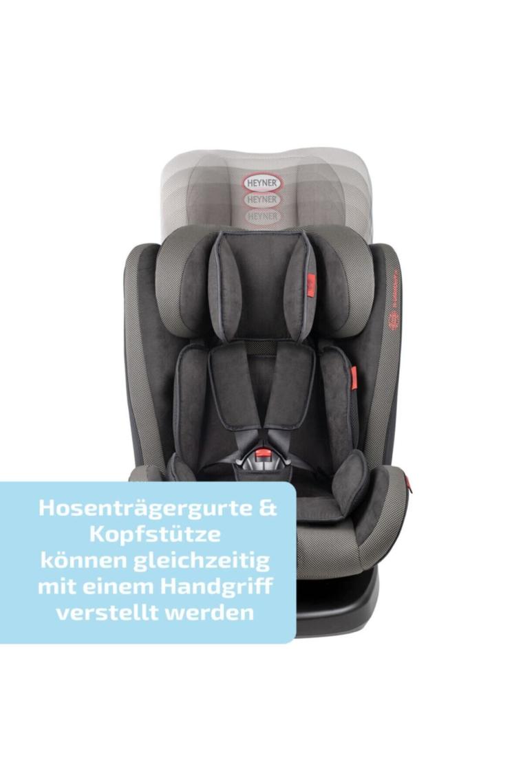 Heyner Kids Infiny Twist Isofix 0-36 kg Oto Koltuğu Siyah